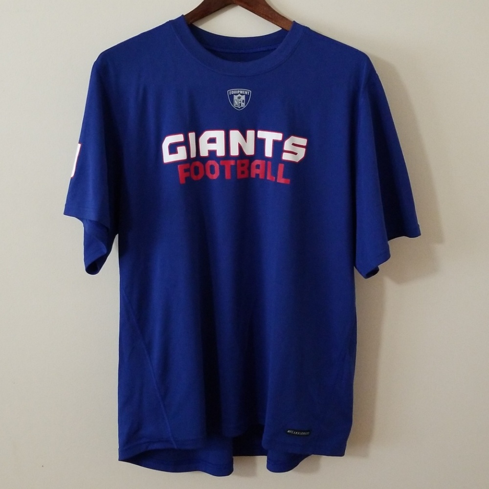 New York Giants NFL equipment shirt